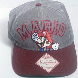 Official Super Mario baseball hat!